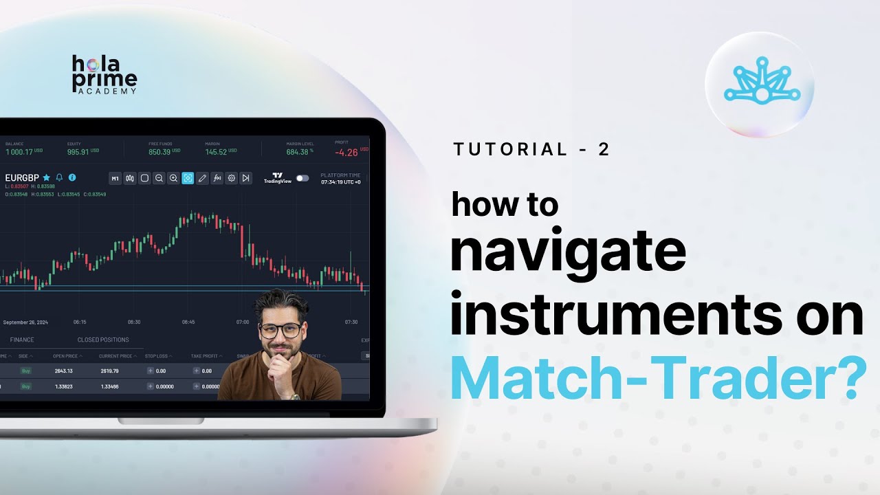 How to Navigate and Find Instruments on Match Trader | Hola Prime