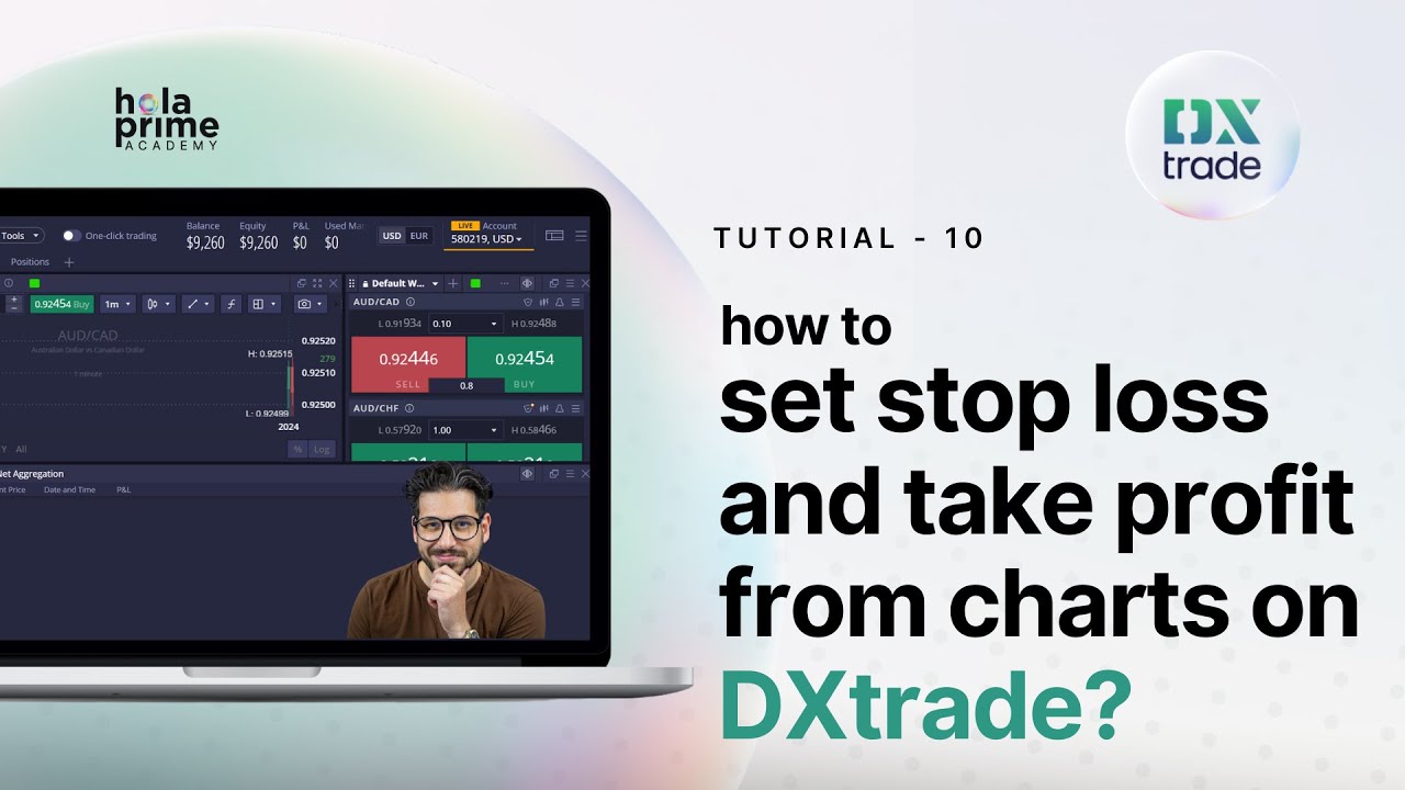 How to Set & Modify Stop Loss & Take Profit on DxTrade | Hola Prime