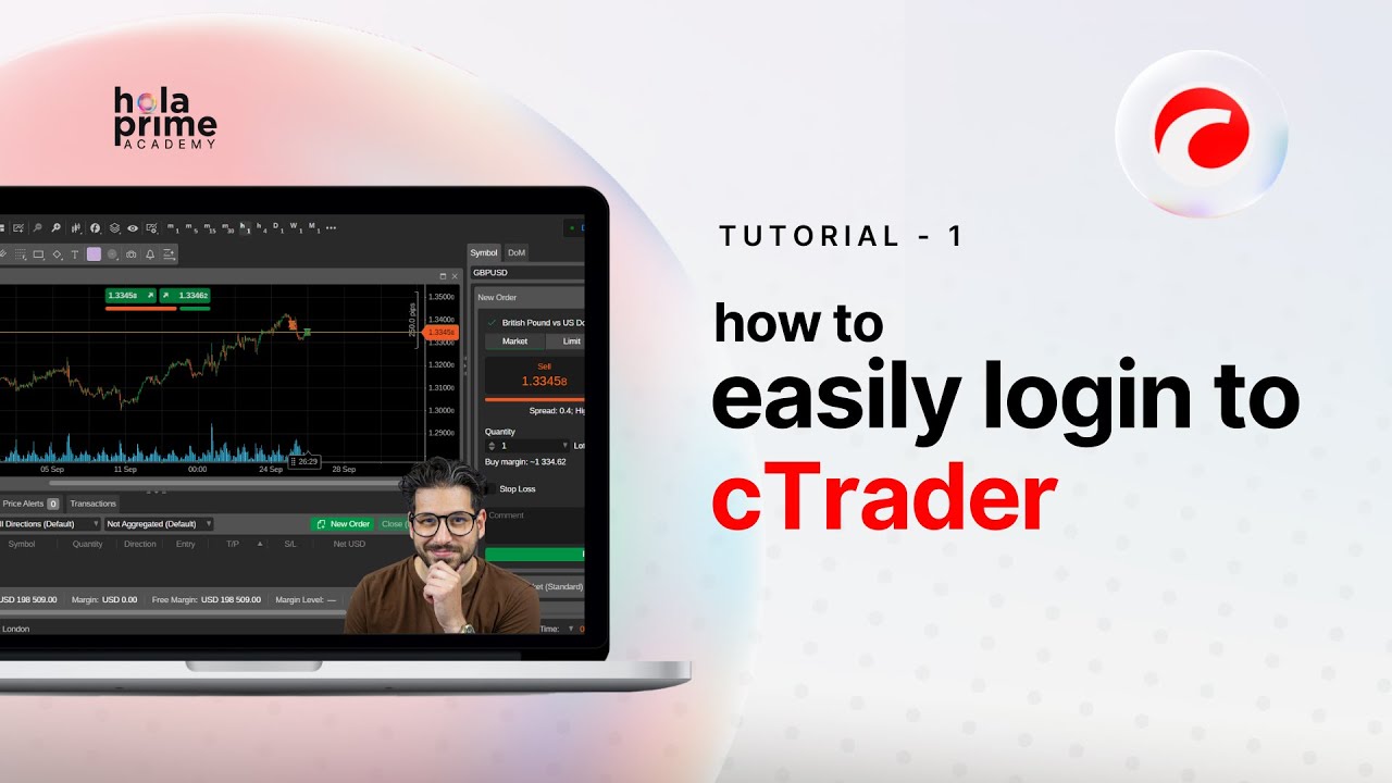 How to Login to the cTrader Platform | Hola Prime