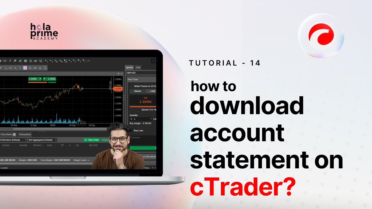 How to Download & Customize Account Statements on cTrader | Hola Prime